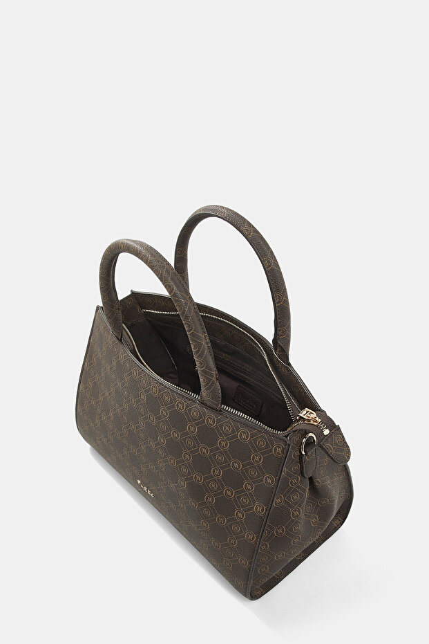 KAHVE MONOGRAM ÇANTA - 6
