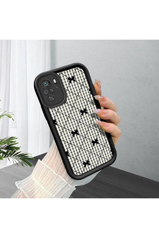 Redmi Note 10 4g Compatible Striped Pattern Camera-Protected Slim Soft Silicone Phone Case