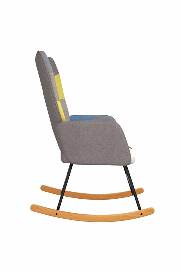 Scaun balansoar, mozaic, material textil - 4