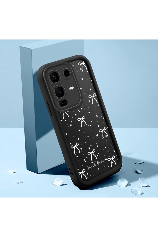 Infinix Note 50 Pro Plus Compatible Bow Pattern Camera Protected Slim Soft Silicone Phone Case