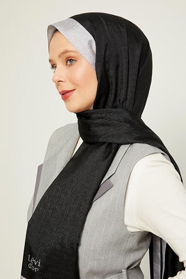 شال مونوجرام بنمط حلقة - 2