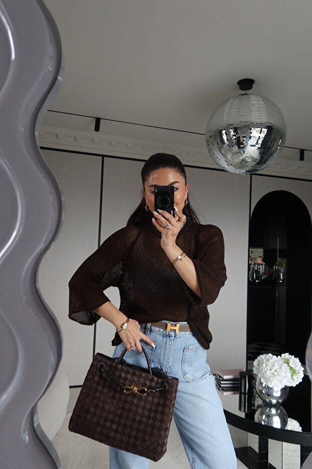 Crew Neck Mercerized Knitwear