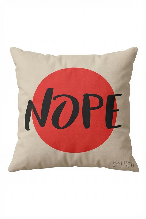 غطاء وسادة NOPE