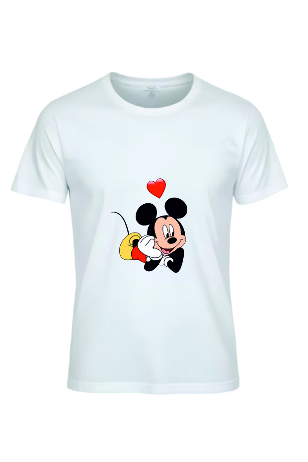 Mickey Mouse Baskılı Tişört
