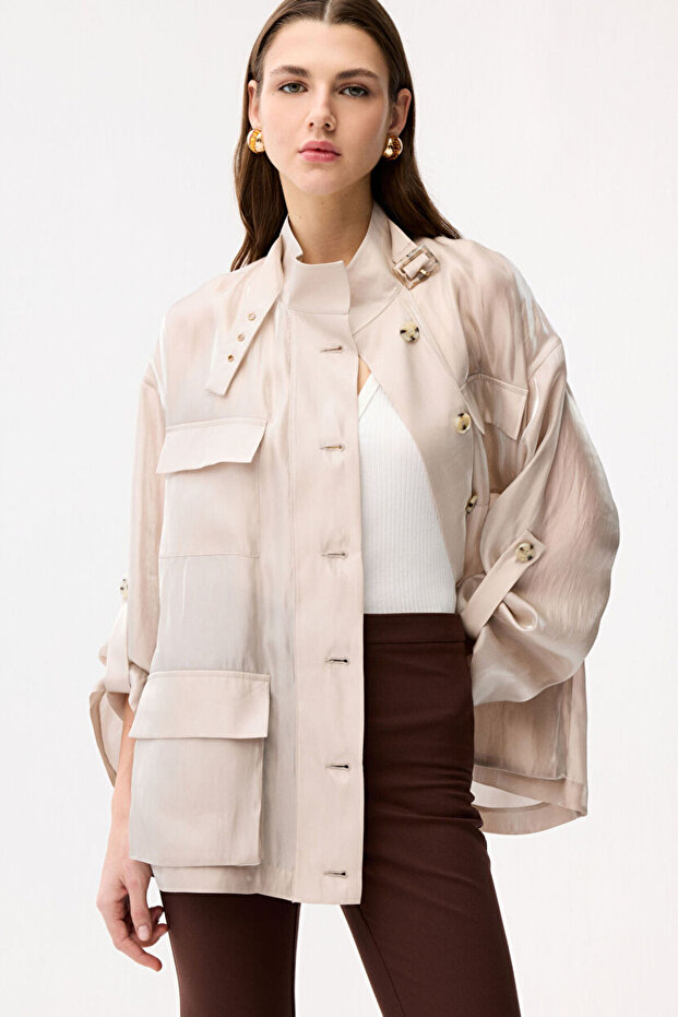 Cep Detaylı Ceket - 4