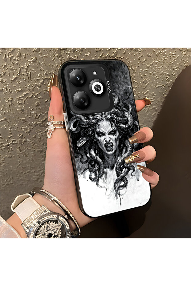 Tecno Spark 20 Compatible Cool Original Snake Pattern Shockproof Case - 1