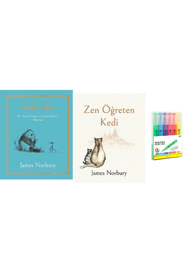 Journey + Zen Öğreten Kedi / 2 Book Set (KALEM SET HD)