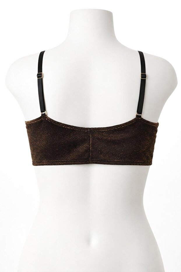 Glittery Padded Bustier - 2