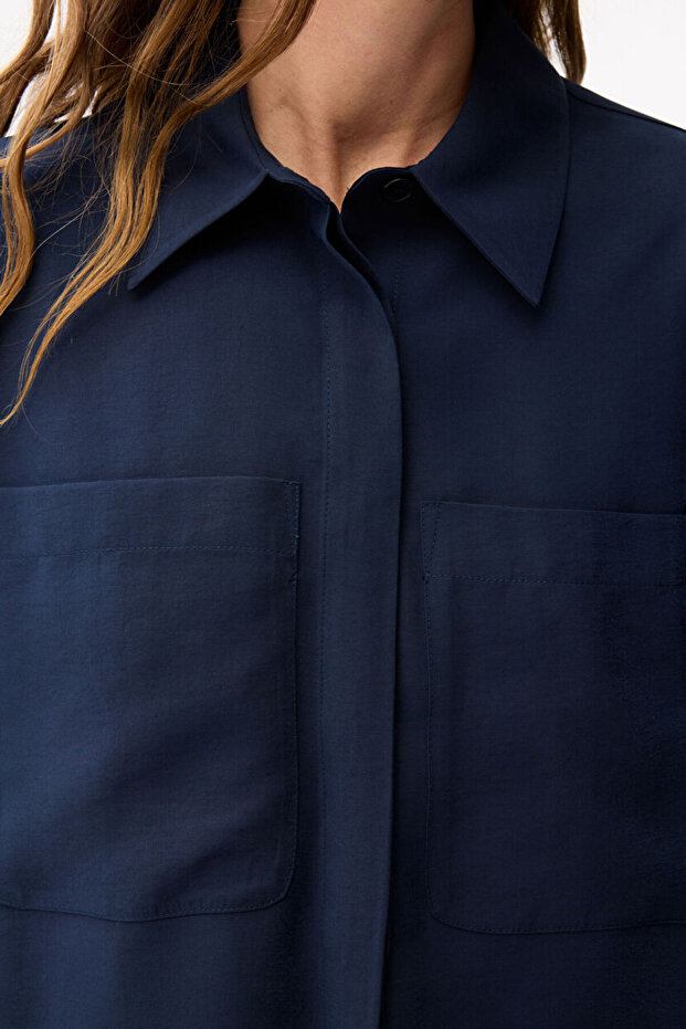 Cepli Modal Gömlek - 2