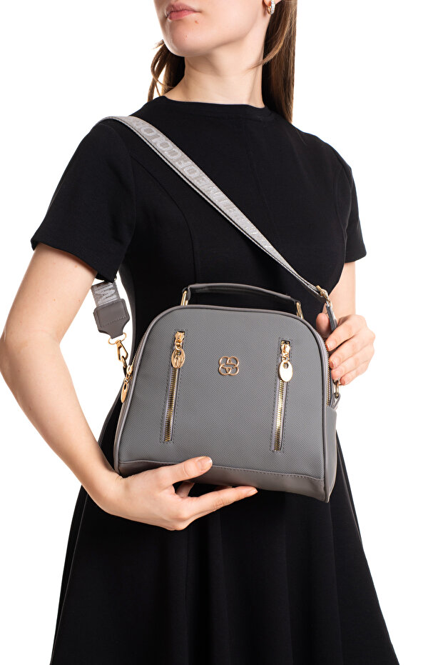 Women's Fabric Long-Strap Hand and Shoulder Bag