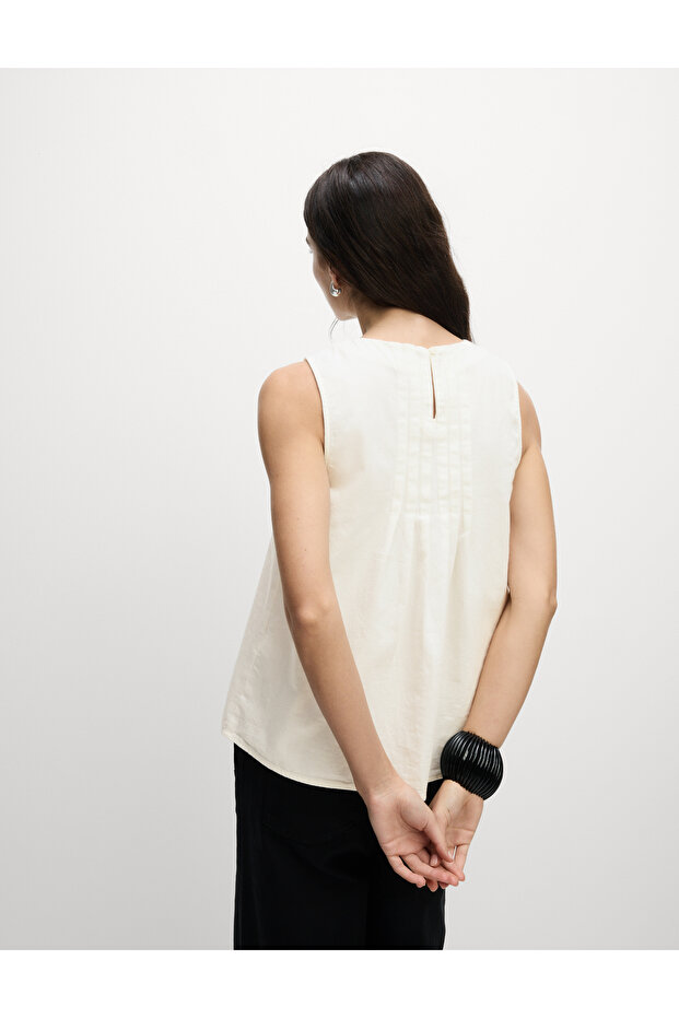 Saf Pamuklu Üst - 3