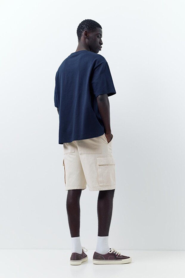 Baggy kargo bermuda - 5