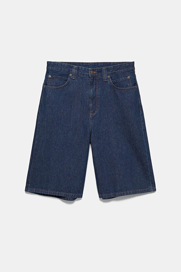 Skater denim bermuda - 7