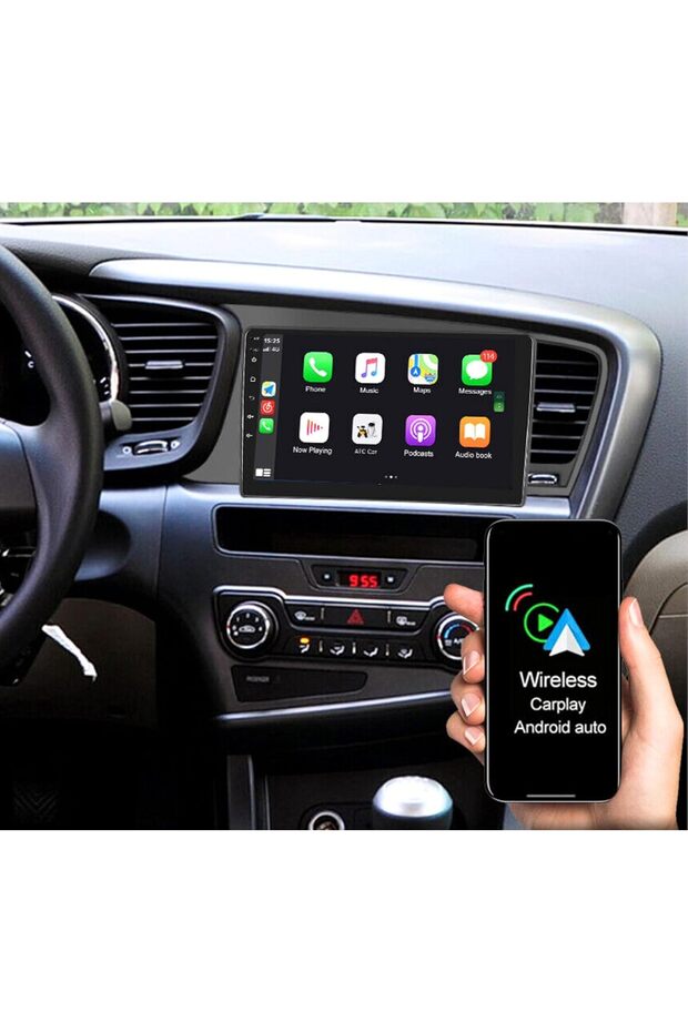 KIA optima android screen model 2011-2015 carplay android auto reverse camera - 3