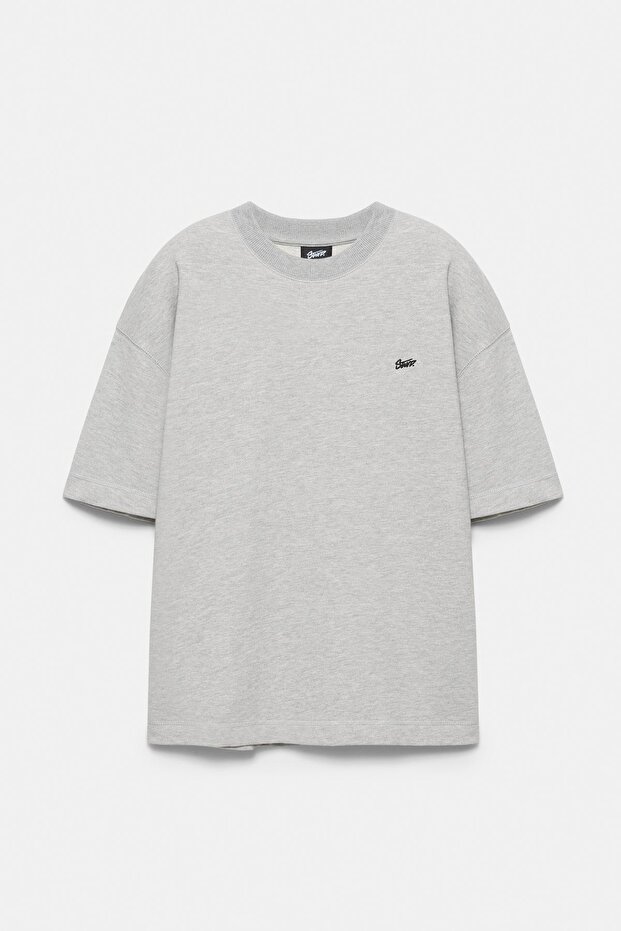 Kısa kollu logolu sweatshirt - 6