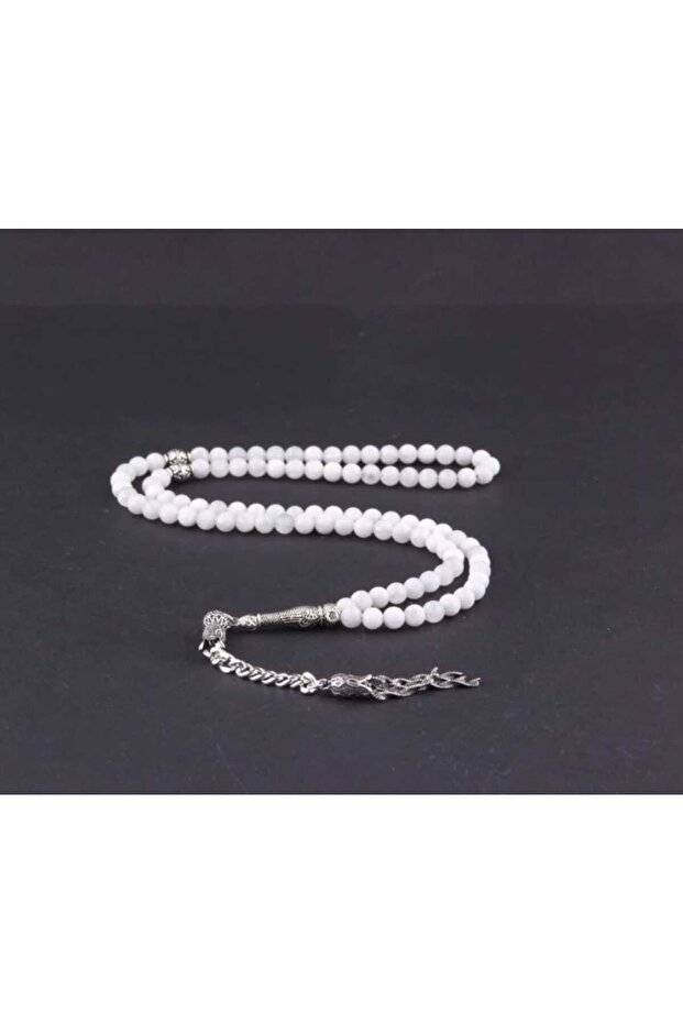 Moonstone 99-Piece Prayer Beads – Elegance That Brings the Light of the Soul 8 Mm.