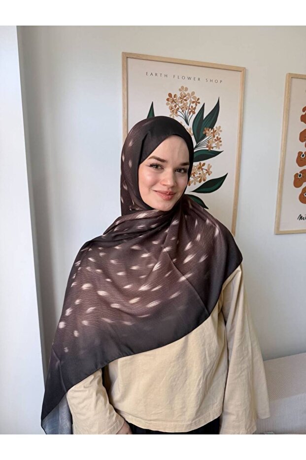 شال ناعم بنمط سيلان - 1