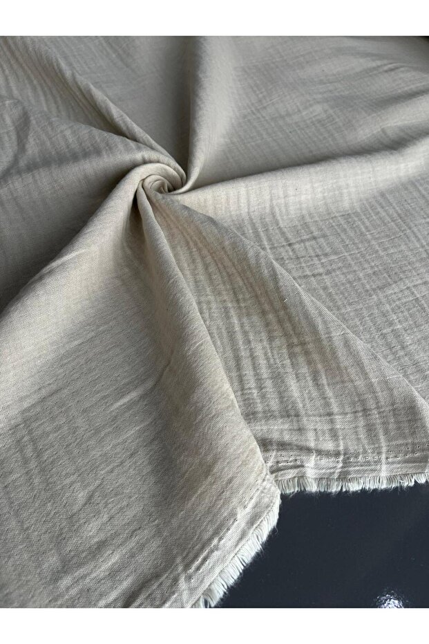 High Quality Muslin Fabric | 150 cm Wide | 5 Colors | Breathable Structure | For Clothing by the Meter
