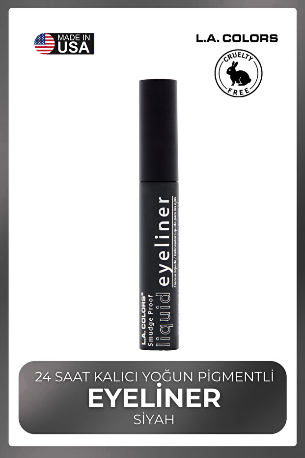 Liquid Eyeliner - 24 Hour Long Lasting Intensely Pigmented Eyeliner # Cler701 Black