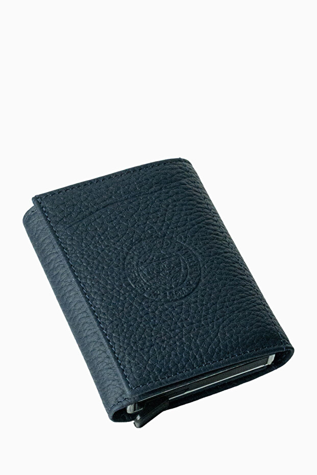 Fb - (Fenerium) Men's Wallet with Mechanism - Navy Blue