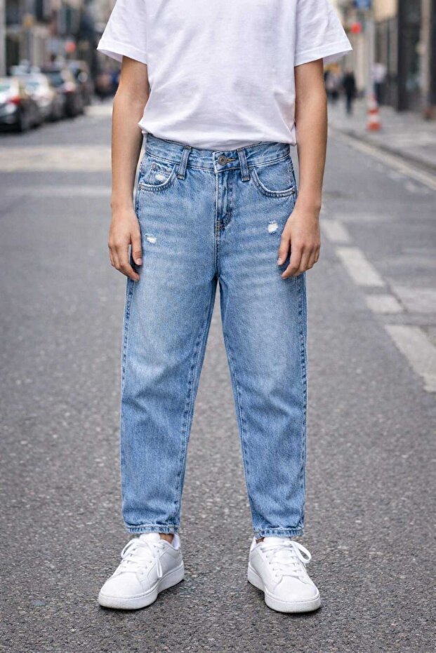 Children's Boys' Denim Boyfriend Pants