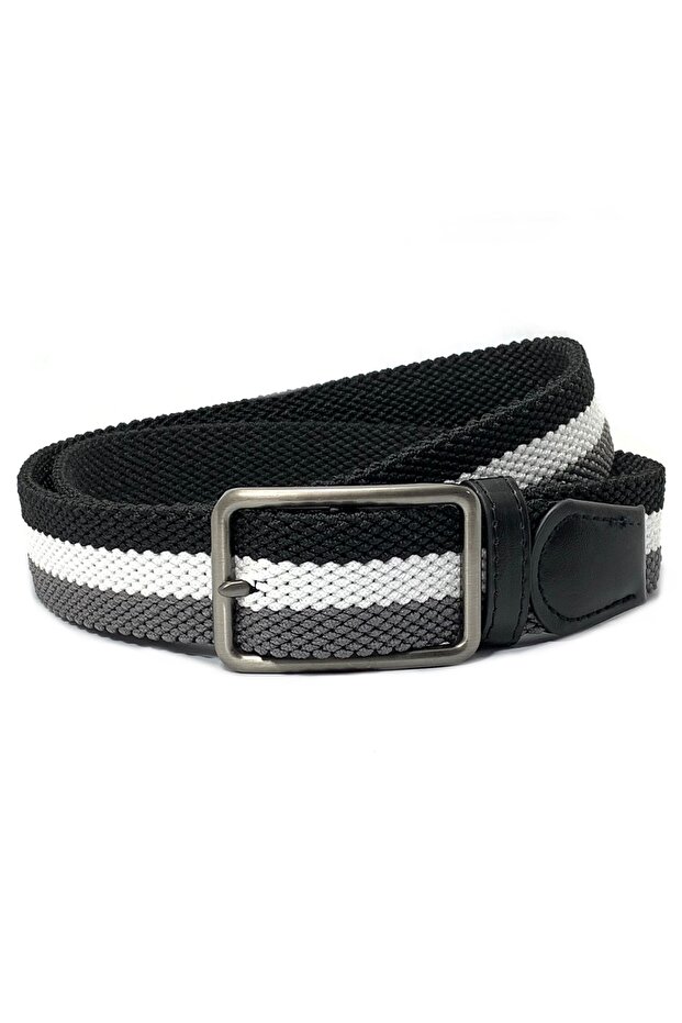 Men’s Braided Elastic Belt