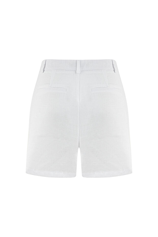 KETEN MİNİ ŞORT - 4