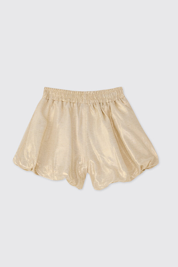 Baby Girl Gold Shorts