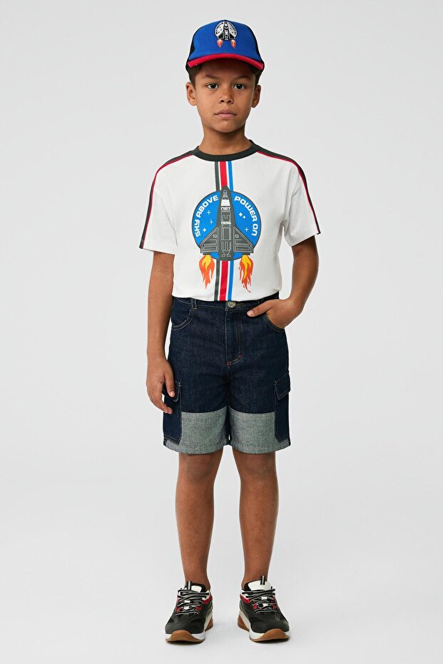 BG Store Boy's Denim Shorts