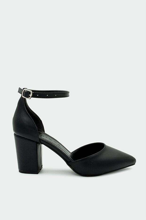 Vanessa Classic Black Women's Heeled Shoes