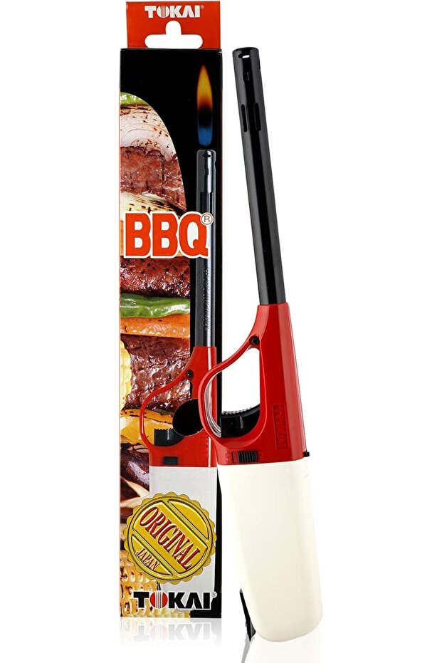 Barbeque Long Nose and Safety Button Gas Lighter