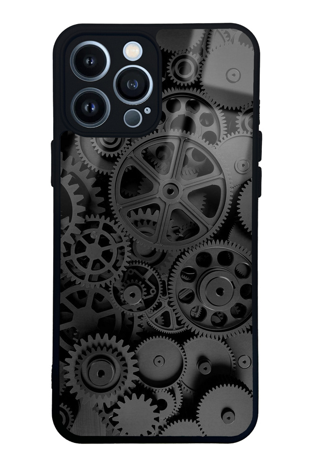 iPhone 13 Pro Max Kinetic Silence Design Glossy Phone Case