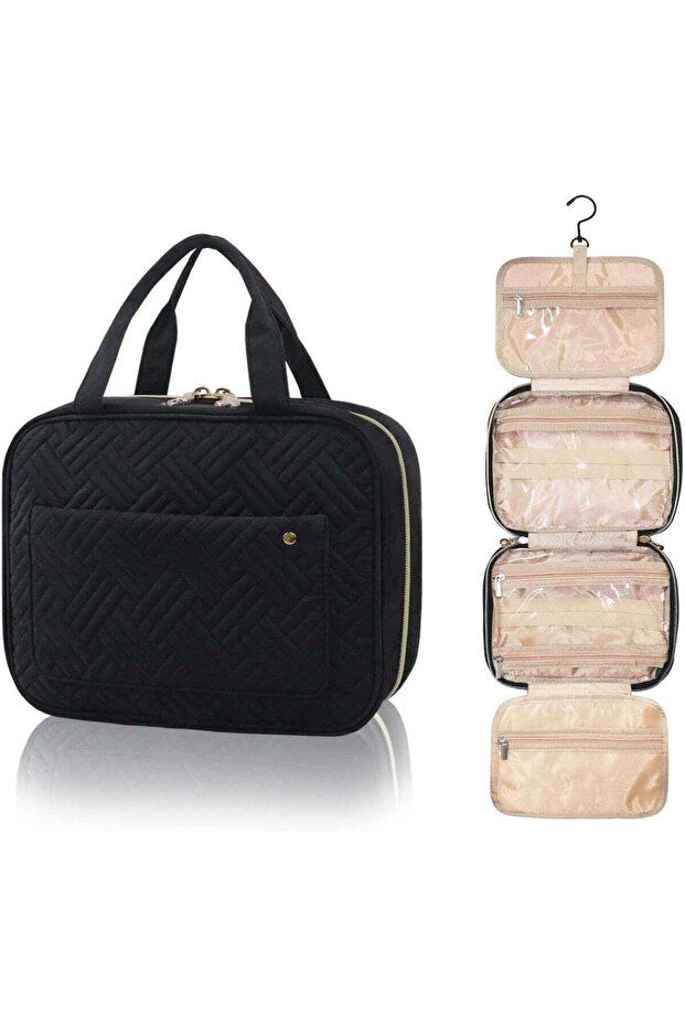 Toiletry Bag Hanging Travel Makeup Bag for Women and Men