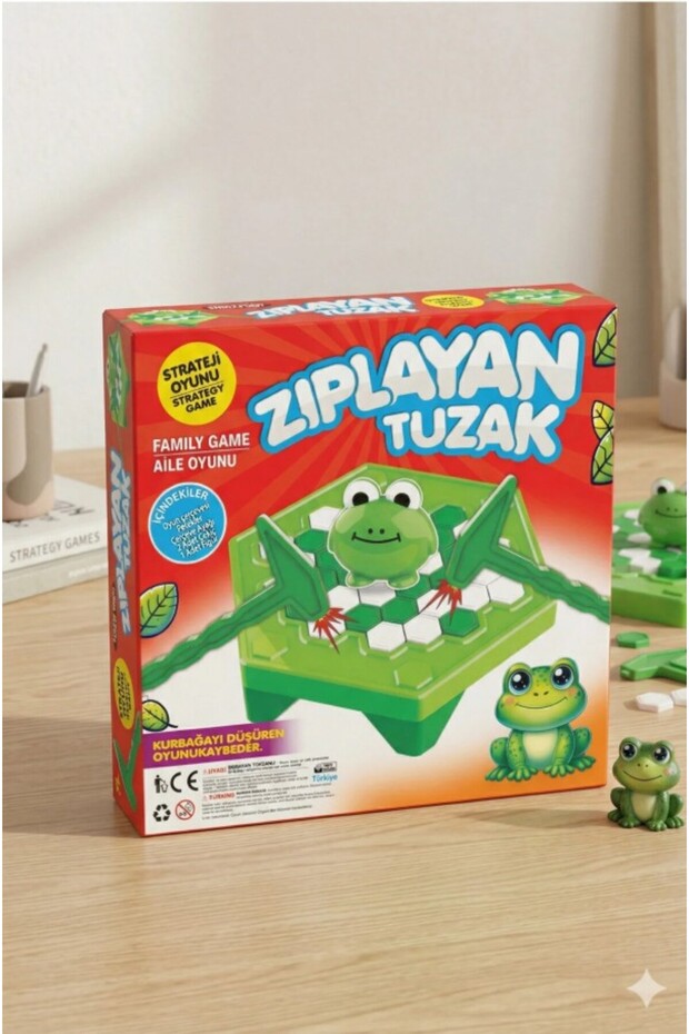 Jumping Trap Frog Drop Game - 2