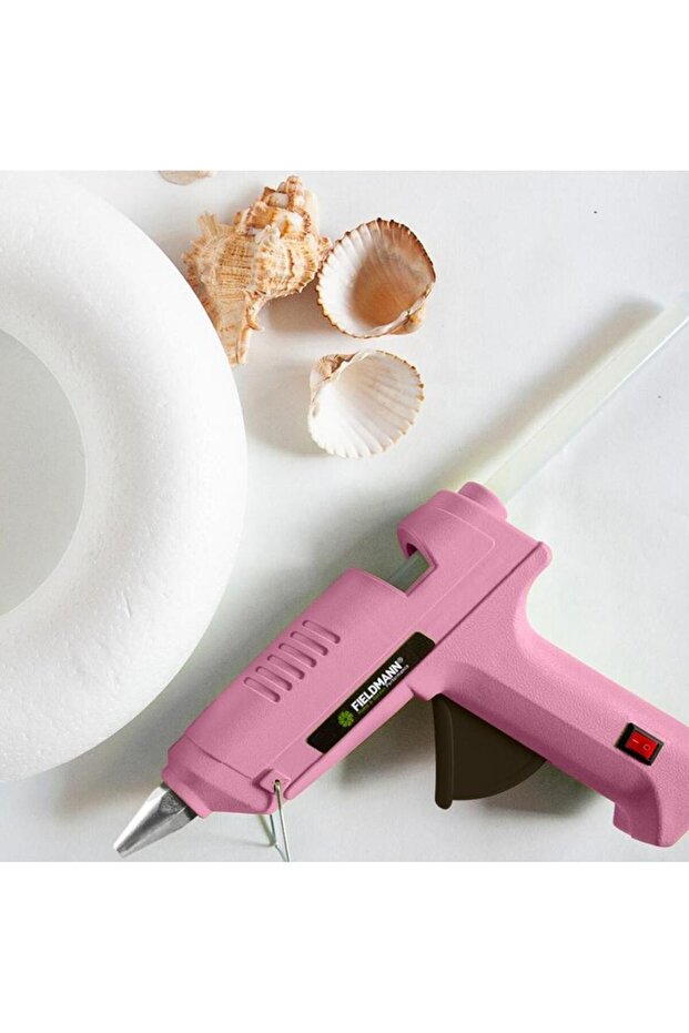 Pistolul de lipit FDTP 2102-E, 100W (Roz) - 5