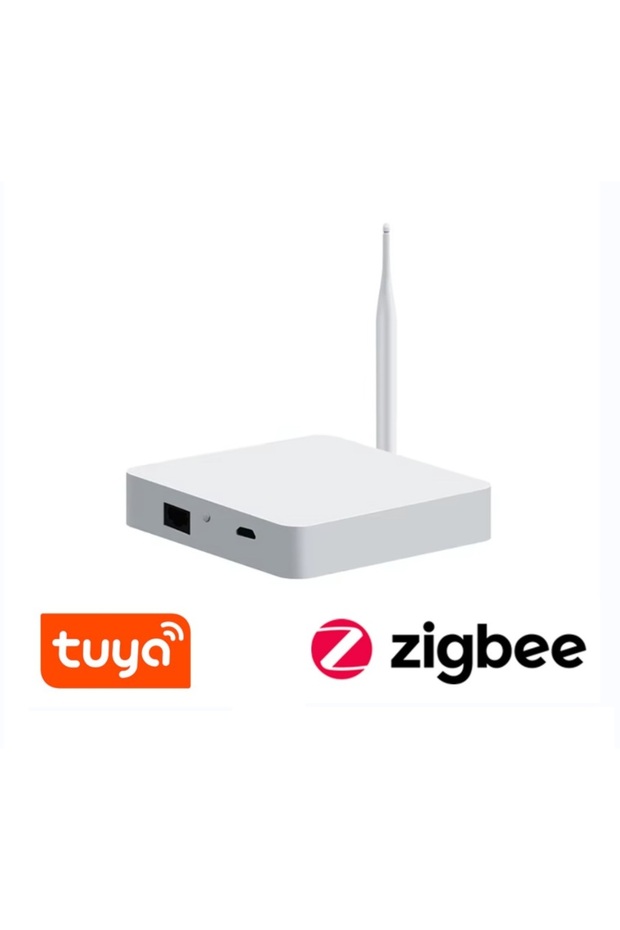 بوابة Tuya ZigBee LAN الذكية للمنزل - مع هوائي خارجي، تغطي مسافة 30-50 مترًا
