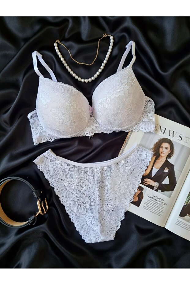 New Season Push up Lace Bra Set