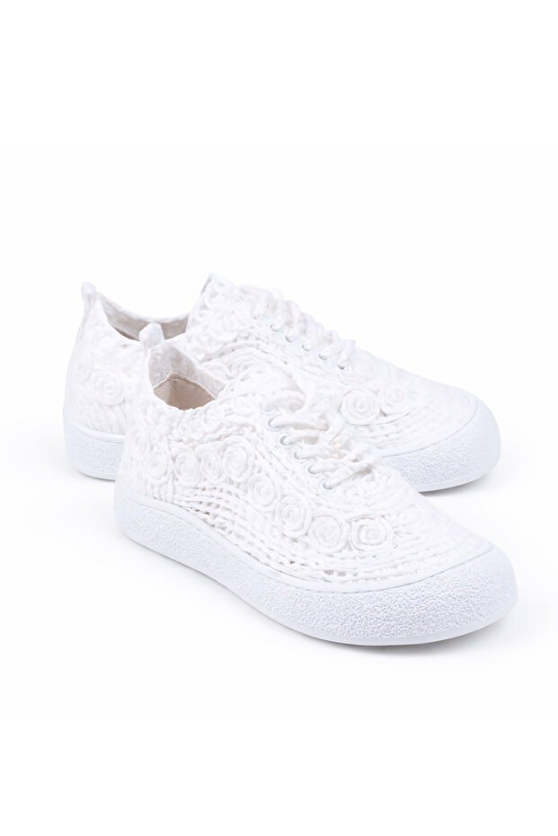 Cloud Cotton Knit Lightweight Women's Sneaker – Breathable Summer Design