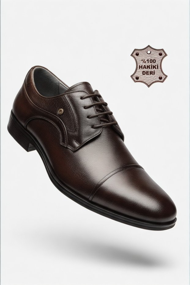3585 Orthopedic Sole Genuine Leather Men's Classic Shoes - Air Suspension Soft Leather Shoes