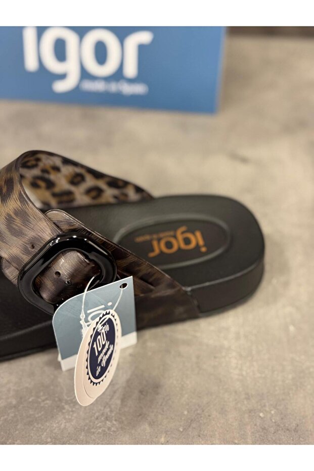 Șlapi leopard rezistenți la apă de mare - 5