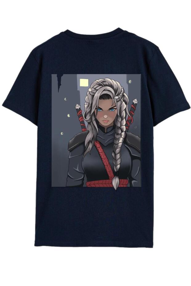 Shadow Blade – Rabona Samurai Printed Kids T-Shirt