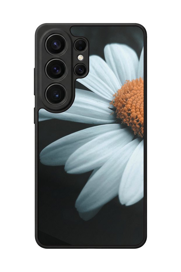 Samsung Galaxy S26 Ultra Compatible Glossy Premium Case with Flower Design