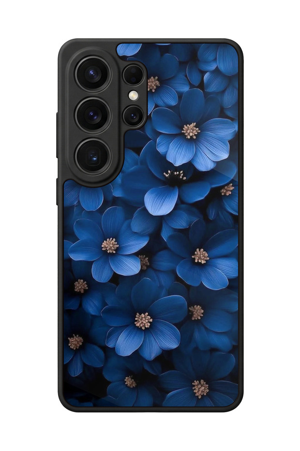 Samsung Galaxy S26 Ultra Compatible Glossy Premium Case with Flower Design