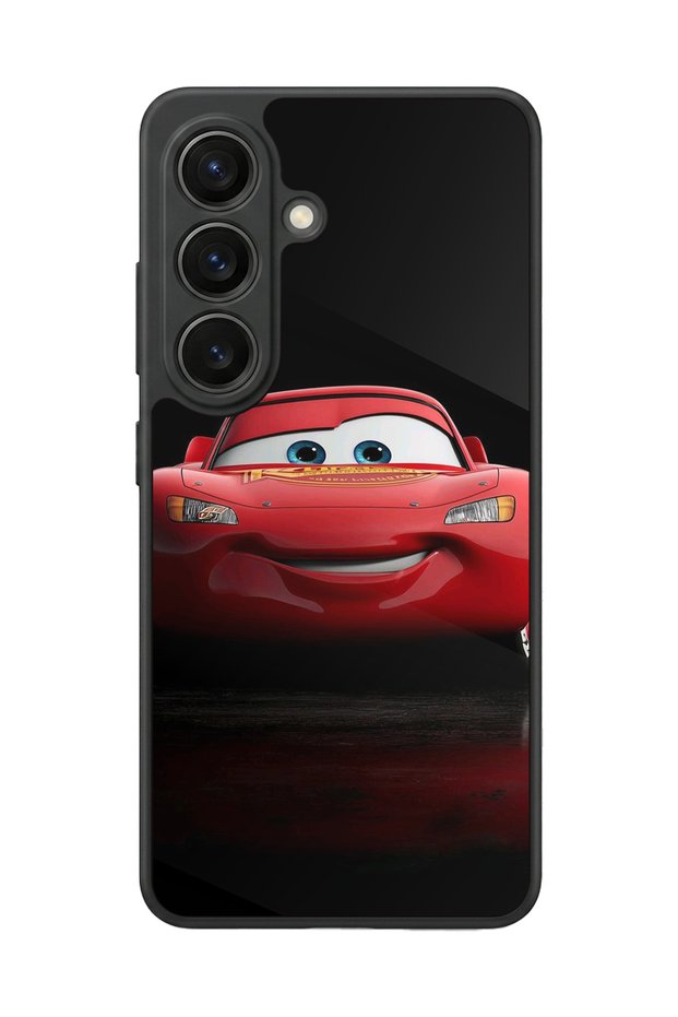 Samsung Galaxy S26 Compatible Lightning Mcqueen Design Glossy Premium Case
