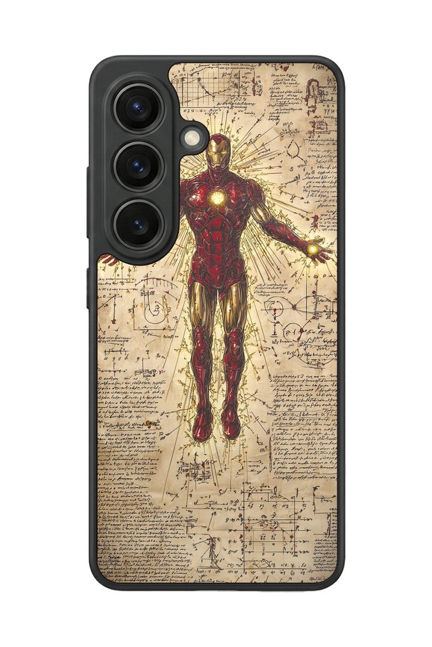 Samsung Galaxy S26 Compatible Glossy Premium Case with Iron Man Design