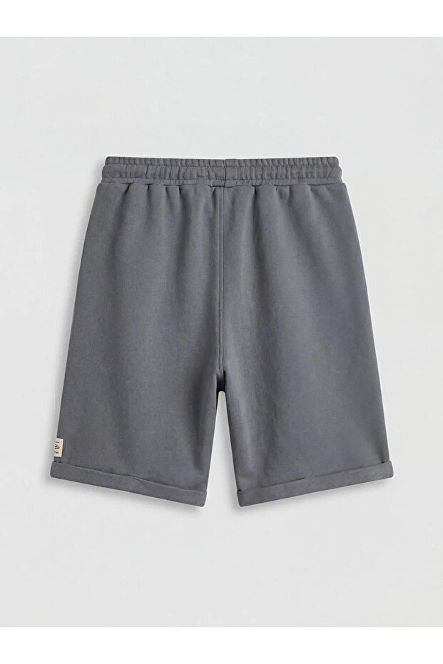 Elastic Waist Boys' Pique Shorts (S6)