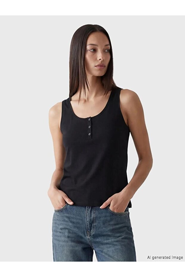 U Neck Women's Athlete Top (S6)
