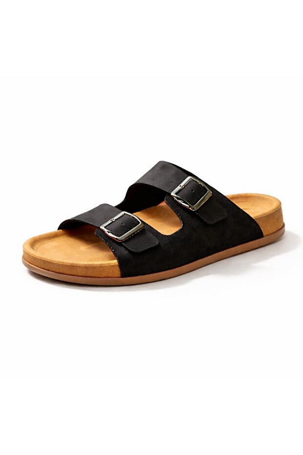 Slippers Men's Oversized Large Size Orthopedic Soft 45 46 47 48 Buckle Slippers