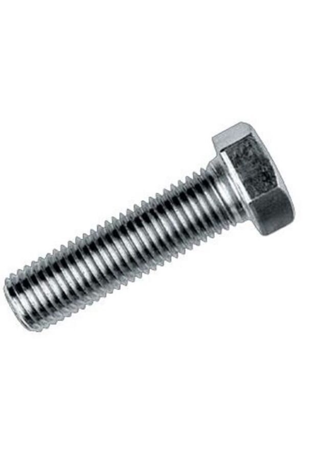 Ennalbur M20X90 Bolt White Full Step 2 Pcs