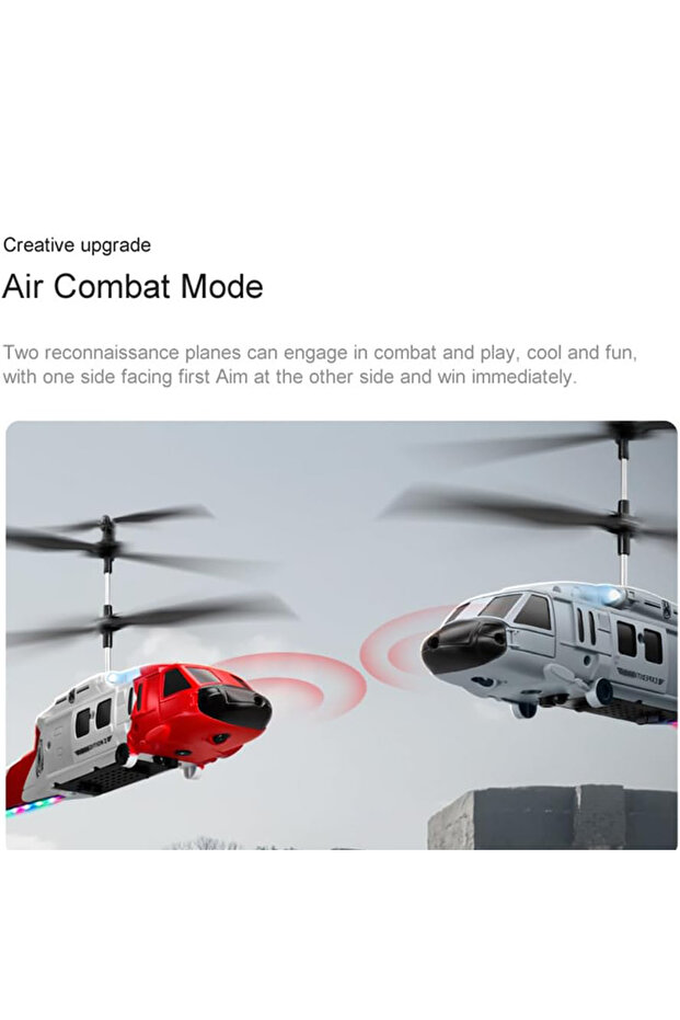RC Helicopter with Intelligent Hovering Gesture Sensing and Obstacle Avoidance Flight Functions - 8